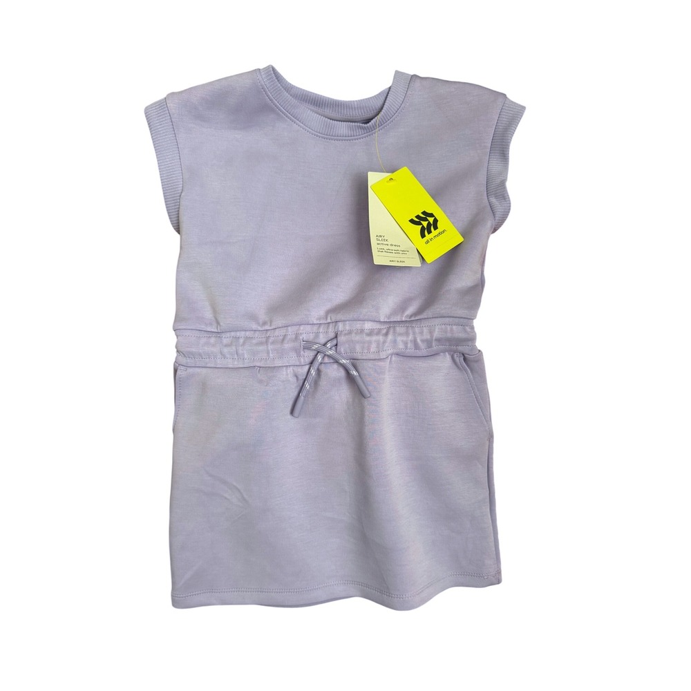 All in Motion Toddler Girls Lilac Purple Airy Sleek Active Dress Size 3T NWT